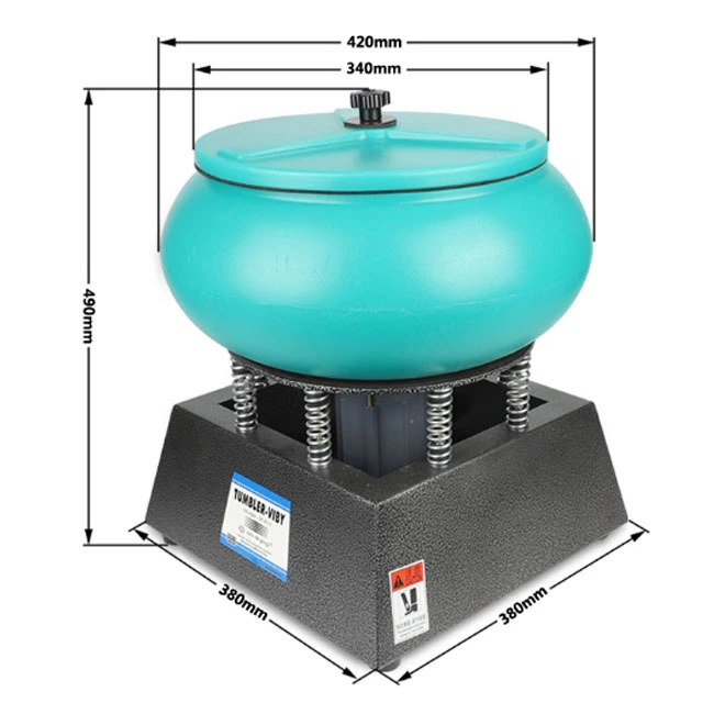 17&prime;&prime; Vibratory Tumbler Vibrating Polishing Machine for Stone and Jewelry Polishing